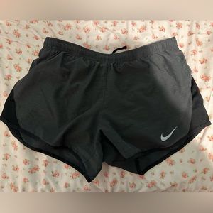 Grey nike running shorts (size small)